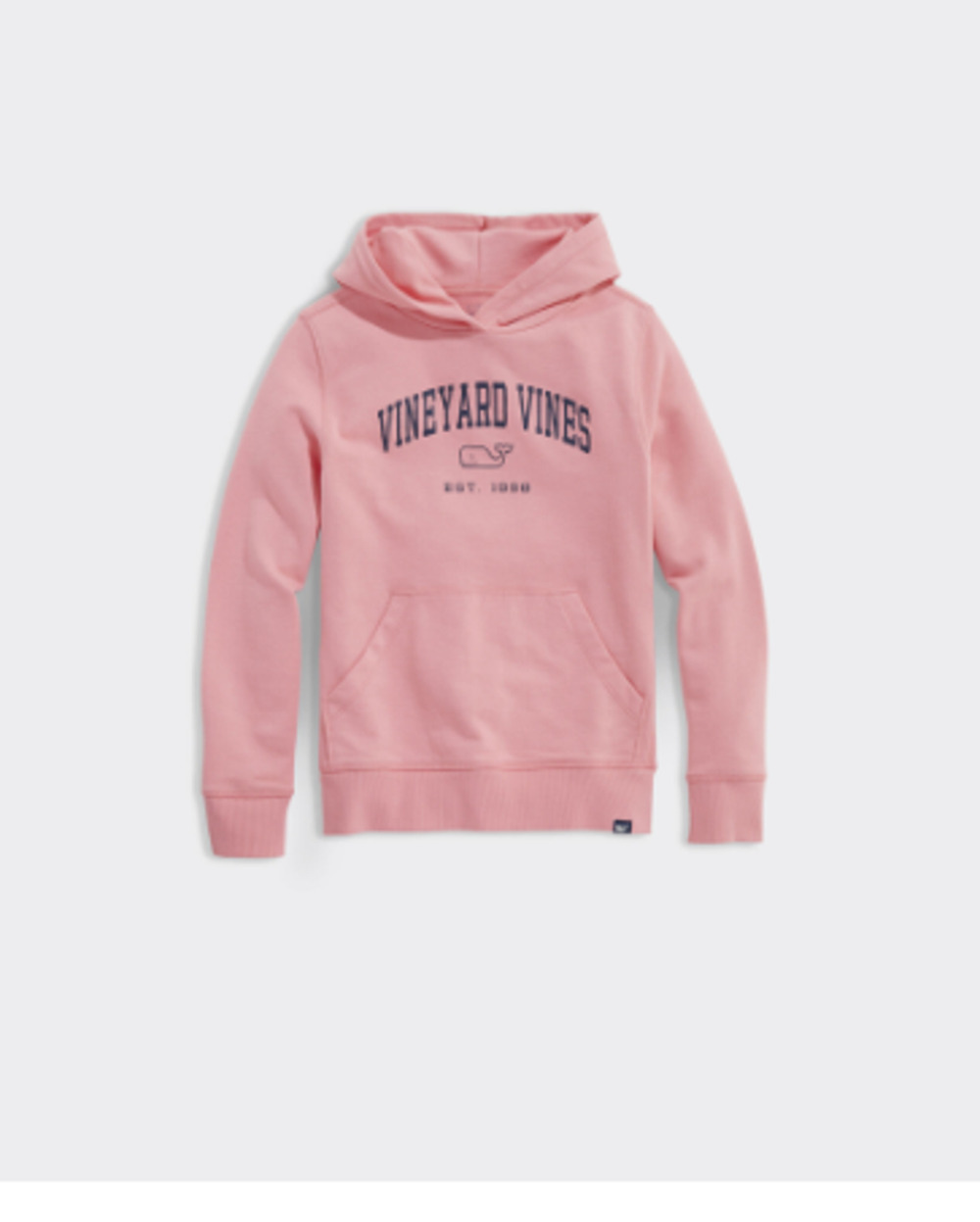 NWT Boys Vineyard Vines Sun-Washed Graphic Hoodie M Cayman Pink